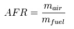 Air Fuel Ratio in Internal Combustion Engine