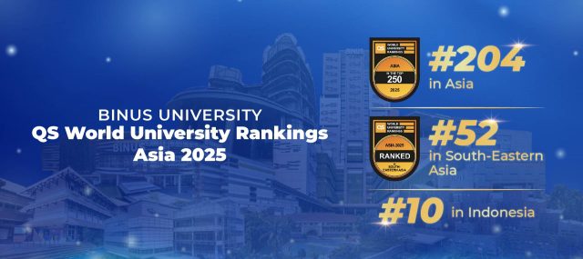 BINUS University naik 20 peringkat