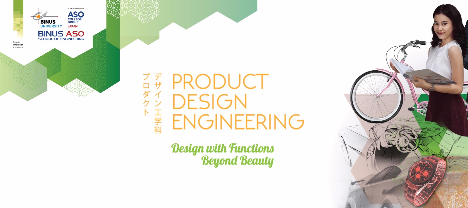 Product Design Engineering BINUS ASO Universitas Otomotif Engineering