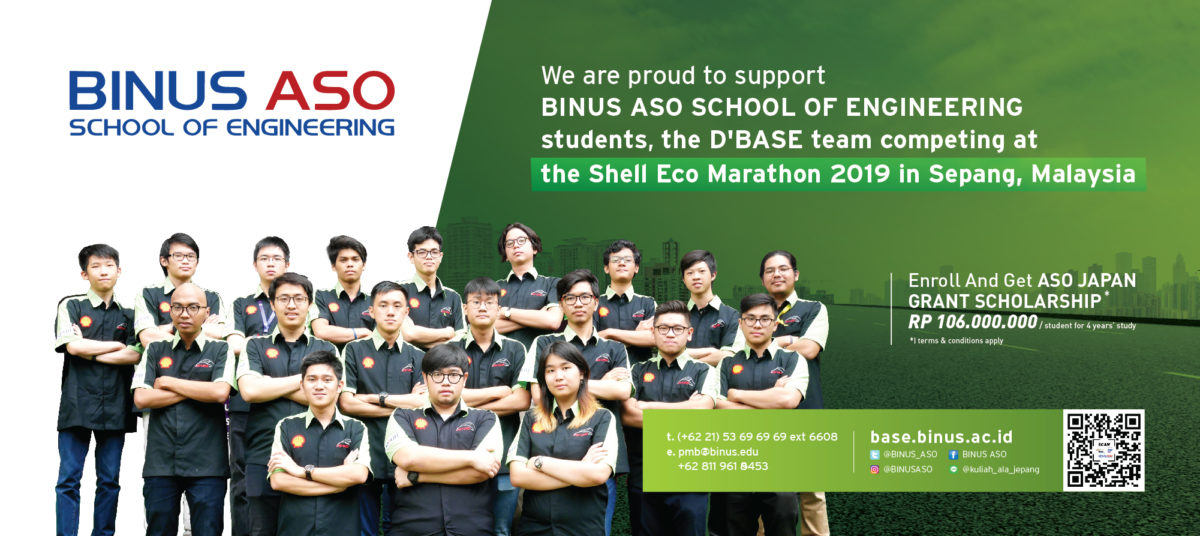 BINUS ASO School Of Engineering Competing At The Shell Eco-marathon ...